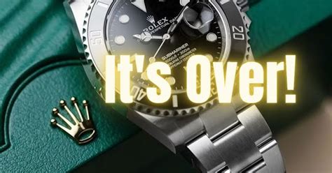 rolex arbitrage|I believe Rolex flipping is almost over. It's done..